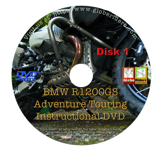Globeriders bmw r1200gs instructional dvd #4