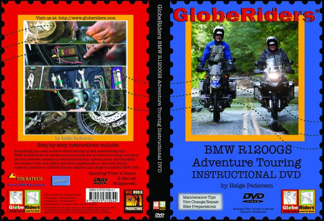 Globeriders bmw r1200gs adventure touring instructional dvd #6