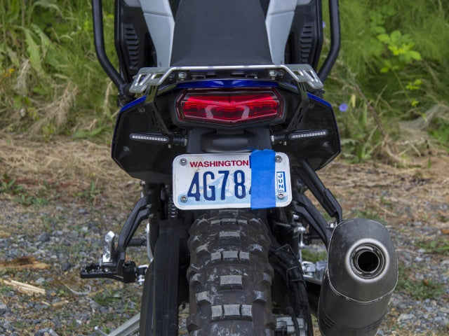 AltRider Tail Tidy Fender Eliminator with Cyclops Tuff Light Full Flex Blinkers for the Yamaha Tenere 700
