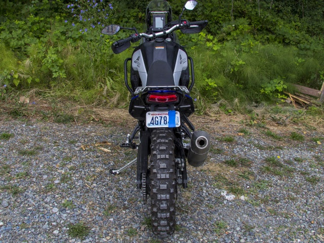AltRider Tail Tidy Fender Eliminator with Cyclops Tuff Light Full Flex Blinkers for the Yamaha Tenere 700