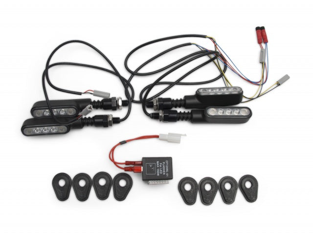 AltRider Tail Tidy Fender Eliminator with Cyclops Tuff Light Full Flex Blinkers for the Yamaha Tenere 700