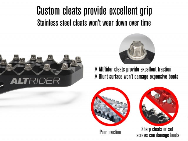 AltRider Adventure Foot Pegs for Honda CRF300L Models