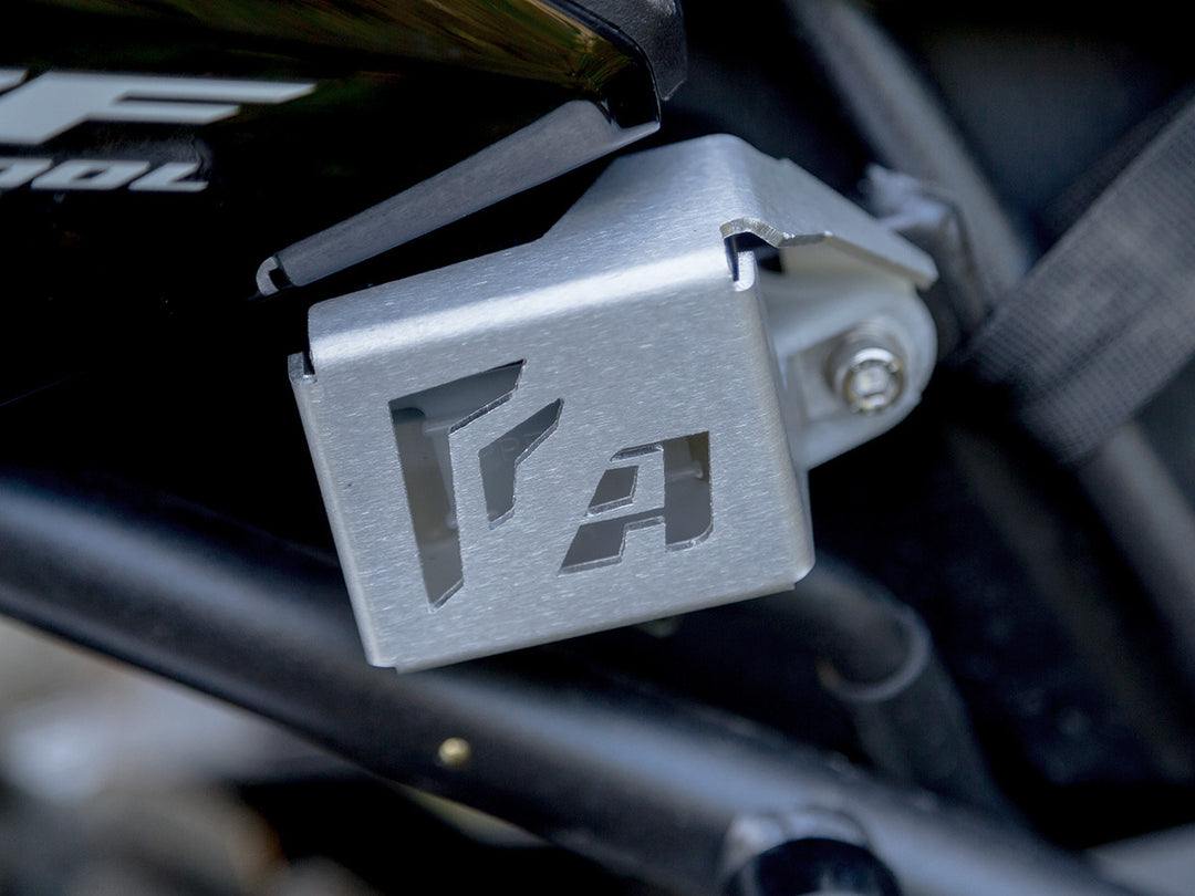 AltRider Rear Brake Reservoir Guard for the Honda CRF1000L Africa Twin (2016-2017) - Silver