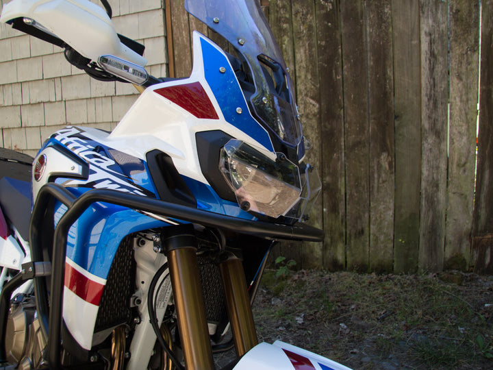 AltRider Upper Crash Bars for the Honda CRF1000L Africa Twin Adventure Sports (with installation bracket) - Black