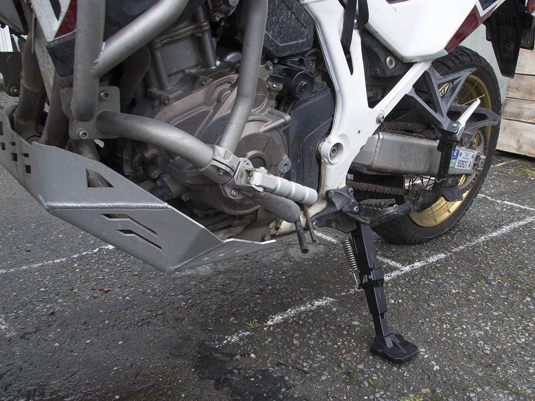 AltRider Adjustable Aluminum Side Stand for Honda CRF1000L and CRF1100L Africa Twin/ ADV Sports