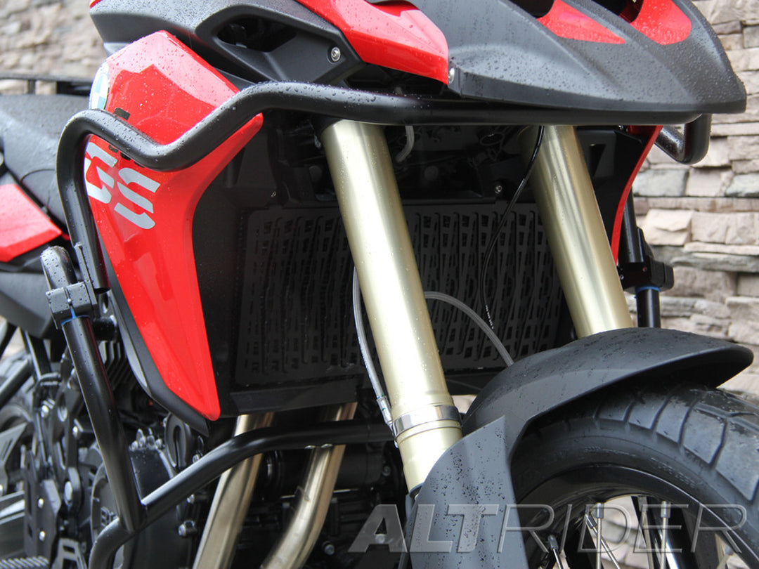 AltRider Upper Crash Bars Assembly for the BMW F 800 GS (2013-2018) - Black