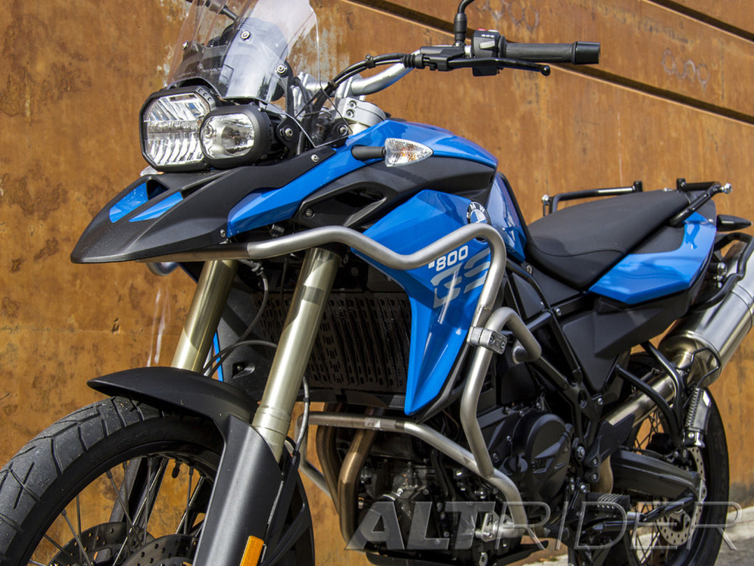 AltRider Upper Crash Bars Assembly for the BMW F 800 GS (2013-2018) - Red