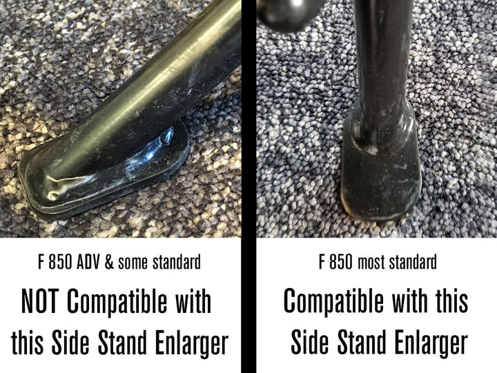 AltRider Side Stand Enlarger for the BMW F 850 / 750 GS - Silver