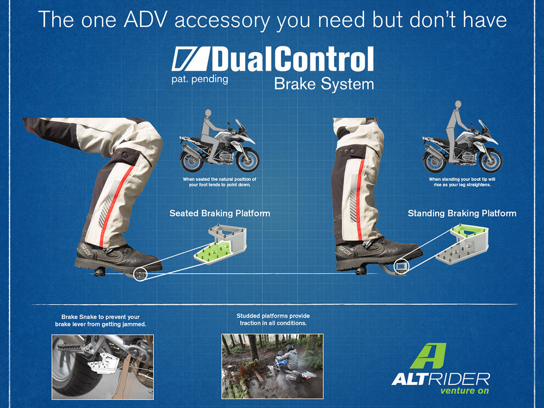 AltRider DualControl Brake System for KTM / Husqvarna MX Models