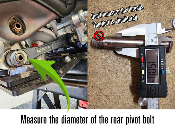 AltRider Variable Height Suspension Lowering Linkage for KTM / Husqvarna / GASGAS Dirt Bikes