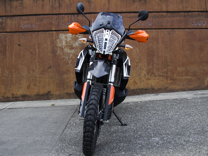 AltRider Stainless Steel Headlight Guard for KTM 790/890 Adv / R (2019-2022) - Silver