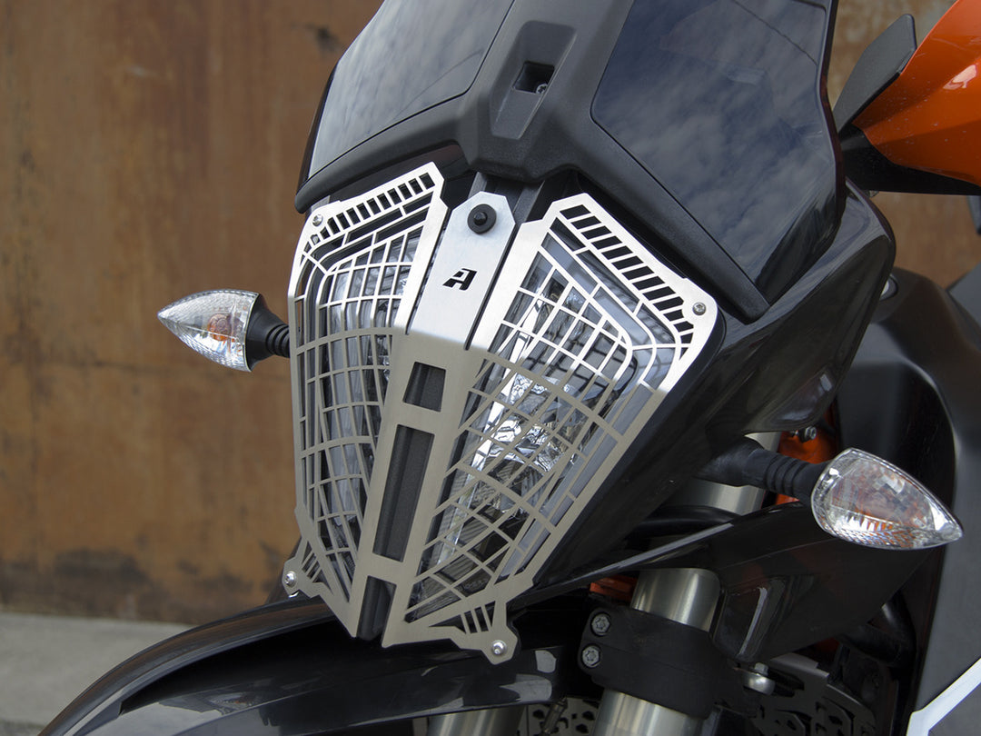 AltRider Stainless Steel Headlight Guard for KTM 790/890 Adv / R (2019-2022) - Silver