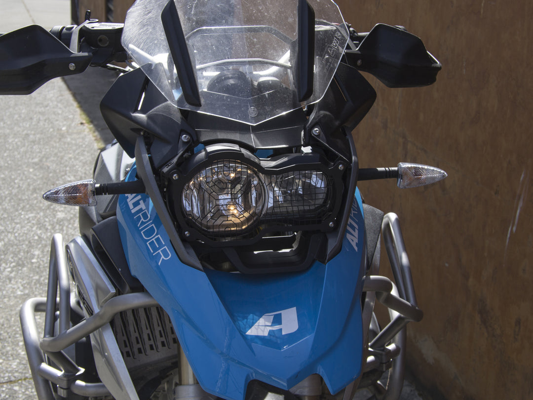 AltRider Headlight Guard Kit with Stainless Steel Lens for the BMW R 1200 & R 1250 GS /GSA