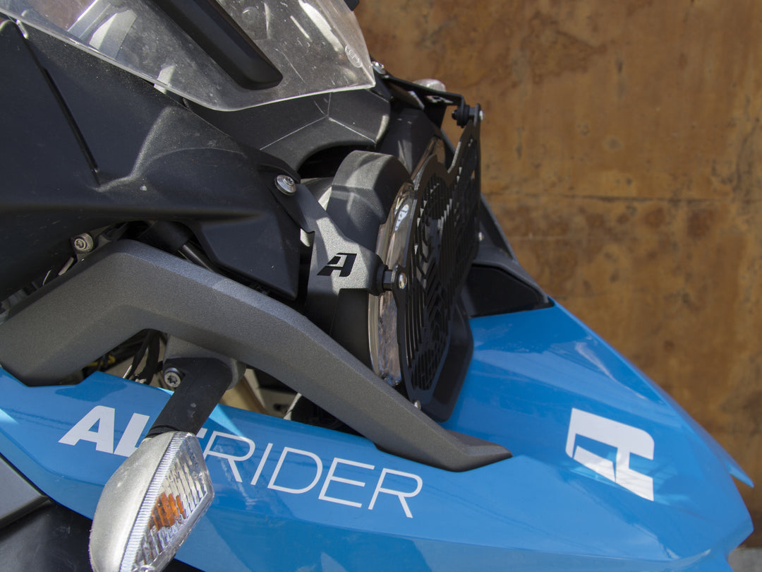 AltRider Headlight Guard Kit with Stainless Steel Lens for the BMW R 1200 & R 1250 GS /GSA