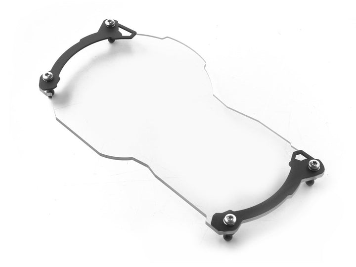 AltRider Clear Headlight Guard Lens for the BMW R 1200 & R 1250 GS /GSA Water Cooled - Black Frame