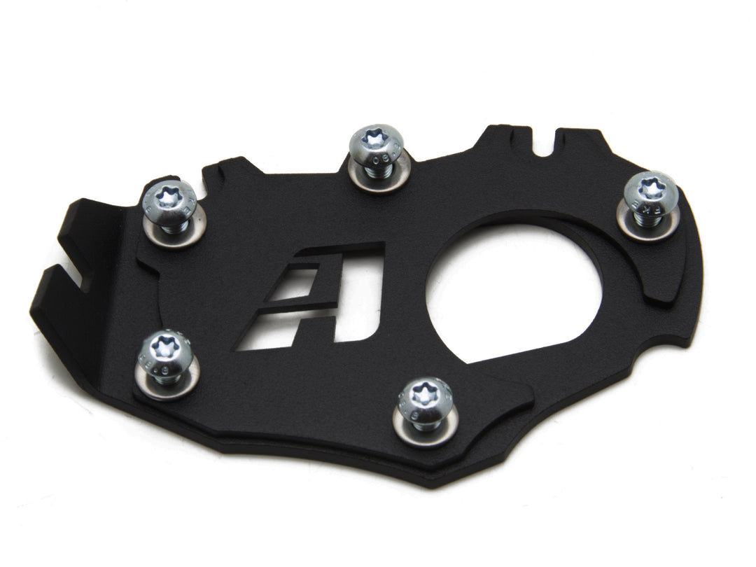 AltRider Side Stand Foot for the BMW R 1200 & R 1250 GS /GSA Lowered - Black (2013-2024)
