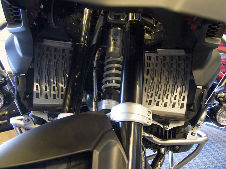 AltRider Radiator Guard for the BMW R 1200 GS Adventure Water Cooled (2018-2019) - Silver