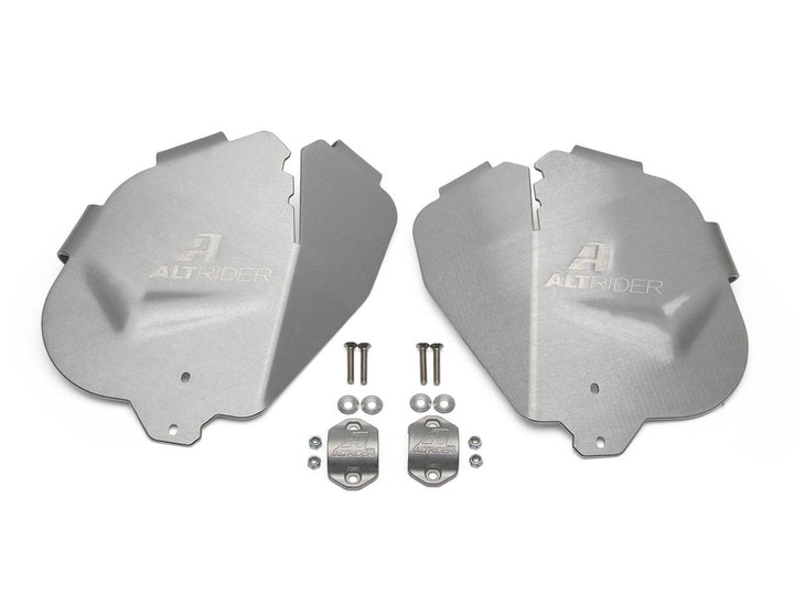AltRider Cylinder Head Guards for the AltRider BMW R 1250 GS Crash Bars - Silver