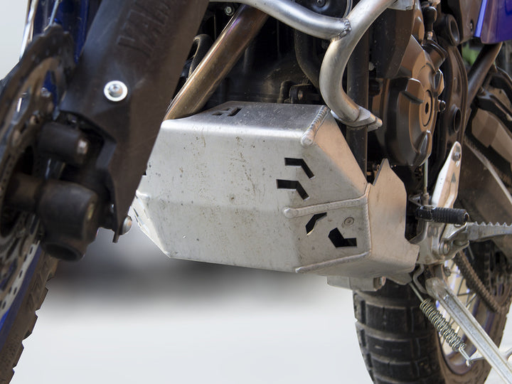 AltRider Skid Plate with Linkage Guard for the Yamaha Tenere 700 (2019-2021) - Silver