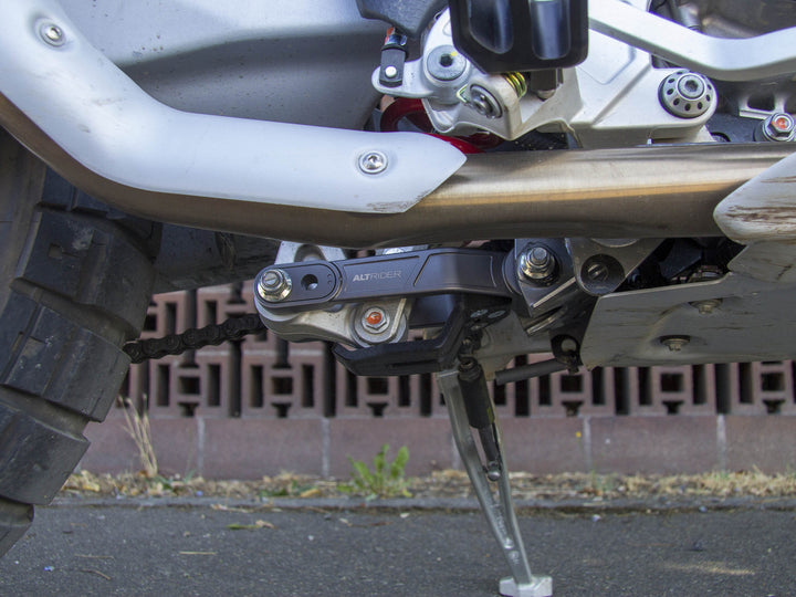 AltRider Variable Height Suspension Linkage for the Aprilia Tuareg 660