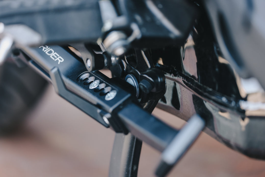 AltRider Adjustable Aluminum Side Stand for BMW R1300 RT